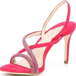 Antonio Melani Pink Mesli Heels